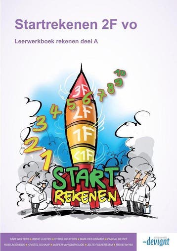 9789491699467 Startrekenen 2F vo Rekenen deel A Leerwerkboek, Verzenden, Zo goed als nieuw, Sari Wolters