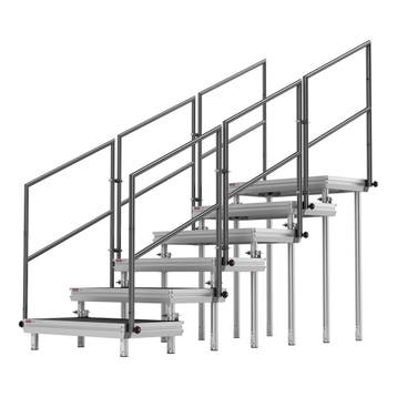 FORTEX STAGE750 Pro Stair Top Line set 20-120cm incl. Safety, Verzenden, Nieuw