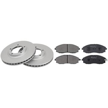 Voordeelpakket remschijven & remblokken Hyundai H-1 2.5 D Vo, Verzenden, Nieuw, Hyundai