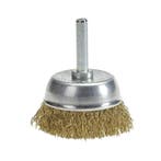 Set van 3 borstels: 1 x staalborstel met handvat + 1 x 50 mm, Ophalen of Verzenden, Nieuw