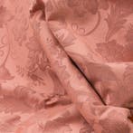 BA128 - Zeldzame Italiaanse damast jacquardstof – Oudroze -