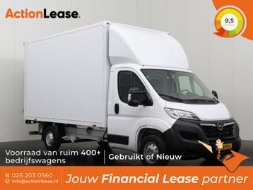Opel Movano Bakwagen L5 H1 2024 Diesel Handgeschakeld, Zwart, Movano, Wit, Nieuw