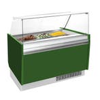 GGM Gastro | Ijsvitrine LIAM - 1310mm - statische koeling -, Verzenden, Nieuw in verpakking, Koelen en Vriezen