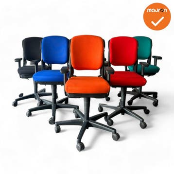 Ahrend 230 - Medium rug - Nieuwe Stoffering Naar Keuze, Werkplek, Ophalen of Verzenden, Gebruikt, Stoel