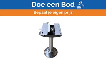 Bieden: Vetus BASE60L  60 cm aluminium pilot seat support, Watersport en Boten, Ophalen of Verzenden, Nieuw, Overige typen, Zeilboot of Motorboot