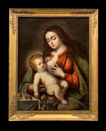 Mateo Pérez de Alessio (1547-1616) - Virgo Lactans