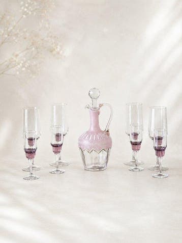 Bohemia - Karaf (9) - Glas - Boheems karafenset