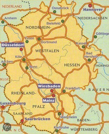Michelin Germany Midwest - 543, Verzenden, Gelezen