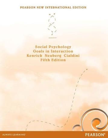 Social Psychology: Pearson  International Edition, Verzenden, Nieuw