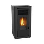 Audax pelletkachel 8 KW Zwart, Ophalen of Verzenden, Nieuw