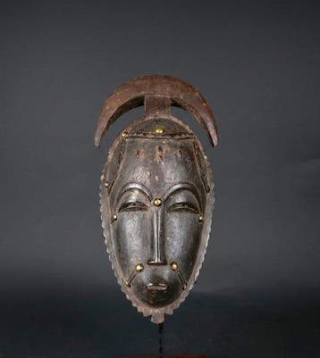 Masker Gouro - Ivoorkust (Zonder minimumprijs), Antiek en Kunst