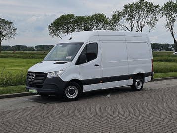 Zakelijke Lease |  Mercedes-Benz Sprinter 315 L2H2, Automaat, Stof, Gebruikt, Wit