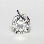 Hanger - 14 karaat Witgoud - 3.16ct. tw. Diamant (Lab-grown)