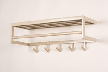Rietveld Kapstokken - Beige, Zand - Staal, Metaal, Verzenden, Nieuw