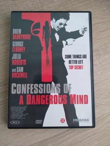 DVD - Confessions Of A Dangerous Mind, Vanaf 12 jaar, Verzenden, Gebruikt, Overige genres