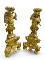 Kandelaber (2) - Verguld hout