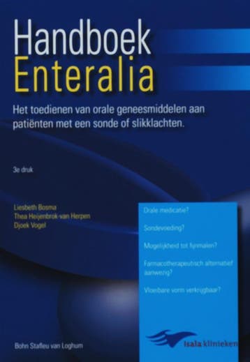 Handboek Enteralia - L. Bosma 9789031349333, Boeken, Verzenden, Gelezen, L. Bosma