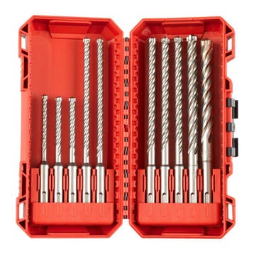 Milwaukee SDS-Plus MX4 hamerboren set 10-delig Nieuw, Ophalen of Verzenden, Nieuw