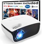 Full HD Beamer 7500 Lux | 58% Korting, Nieuw, T TOPVISION, Ophalen of Verzenden, LCD