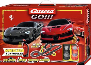 Autoracebaan Ferrari SF-90 | 5,3m Baan | Laatste Stuk!, Kinderen en Baby's, Speelgoed | Racebanen, Racebaan, Zelf te bouwen, Carrera