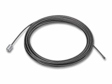 Staalkabel met eindstop 1.2mm dik en 1m lang, Verzenden, Nieuw