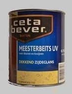 5 x Cetabever Meesterbeits UV Dekkend strandgeel 725 - 0,75, Verzenden, Nieuw