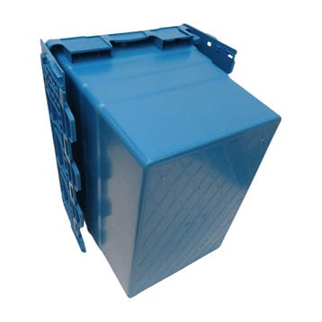 Distributiebak, 600x400x416 mm, euronorm, blauw kunststof,, 40 tot 60 cm, 50 tot 75 cm, Ophalen of Verzenden, 35 tot 50 cm
