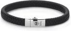 Rebel&amp;Rose armband - Small Braided Black, Verzenden, Nieuw