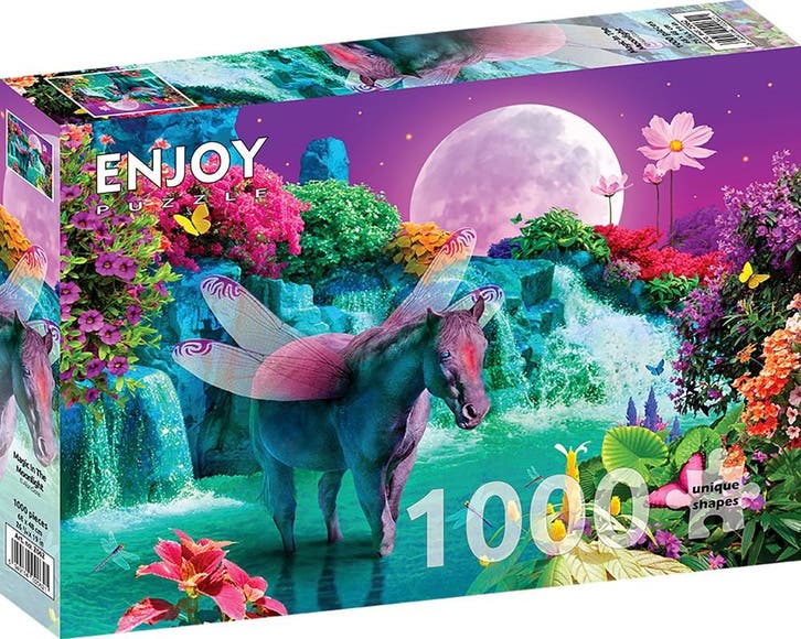 Magic In The Moonlight Puzzel (1000 stukjes) | Enjoy Puzzle, Hobby en Vrije tijd, Denksport en Puzzels, Nieuw, Verzenden
