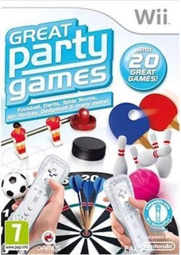 Great Party Games (Wii Games), Ophalen of Verzenden, Zo goed als nieuw