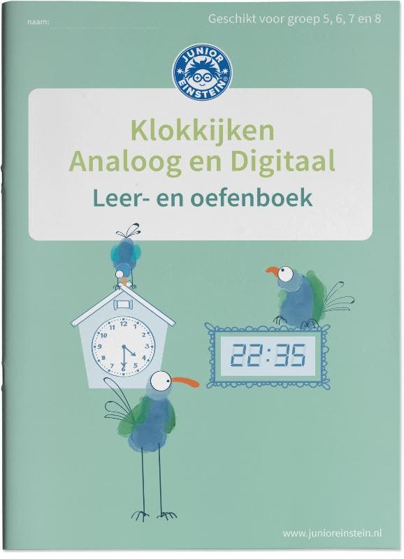 Klokkijken Analoog en Digitaal gemengd / Deel 3, Boeken, Schoolboeken, Gelezen, Verzenden