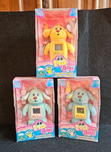 Giochi preziosi - Tamagotchi Plush Bear Virtual Pet Lcd Game, Nieuw