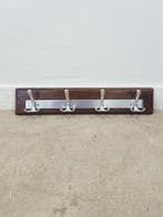 Palissander Wandkapstok, Wandkapstok, Ophalen of Verzenden, Zo goed als nieuw, Minder dan 100 cm