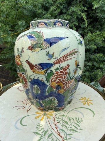 De Porceleyne Fles, Delft - Balustervaas - Aardewerk