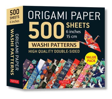 Origami Paper 500 sheets Japanese Washi Patterns 6 (15 cm):, Verzenden, Nieuw