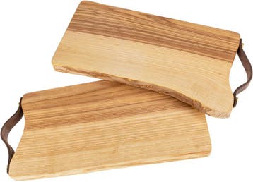 Houten Snijplank met natuurlijke vorm / Serveerplank - 3...