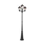 Landelijke buiten lantaarn zwart IP44 - New Orleans, Verzenden, Nieuw, Aluminium