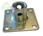 Bevestigingsplaat Steunpoot, 112 X 112 Mm, Montageplaat, Auto diversen, Aanhangwagen-onderdelen, Ophalen of Verzenden, Nieuw