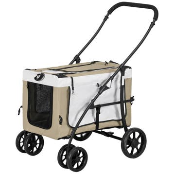 TRUUSK Opvouwbare Huisdier-Buggy - Voor Honden en Katten - A, Verzenden, Nieuw
