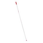 Talen Tools Metalen Bezemsteel 120 cm Wit - Perfect voor..., Ophalen of Verzenden, Nieuw, Bezem