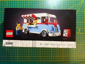 Lego Set - 40681 - Icons - Retro Food Truck, Nieuw