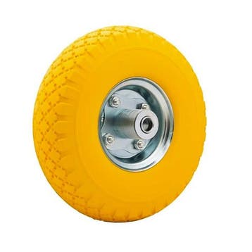 Steekwagenwiel 3.00-4 met asgat 20 mm anti-lek, Doe-het-zelf en Verbouw, Transportwagens, Ophalen of Verzenden, Nieuw