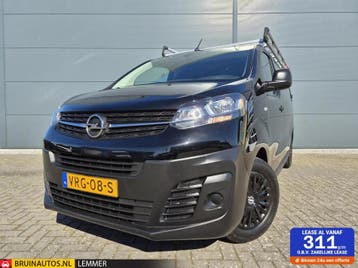 Zakelijke lease - Opel Vivaro 2.0 CDTI L3H1 Imperiaal Navi, Gebruikt, Euro 6, Zwart, Handgeschakeld