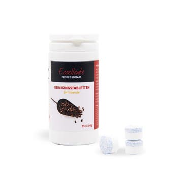 ECCELLENTE Professional Reinigingstabletten 25 x 3,4, Ophalen of Verzenden, Nieuw