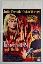 François Truffaut / Julie Christie - Fahrenheit 451 (1966) -, Nieuw
