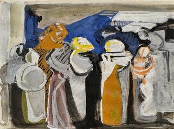 Marcus de Vestele (1941-2024) - Groupe de Figures Cobra -