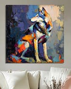 Michael Mey - Color Wolf, Antiek en Kunst