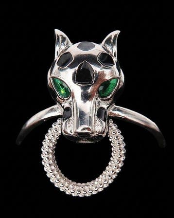 Zilver, L’Ombre de Minuit – Panterering in Siberisch Smaragd