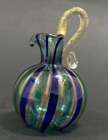 Vasetto Vintage Murano - Anni 60 - Vaas - Glas a Canne, Antiek en Kunst