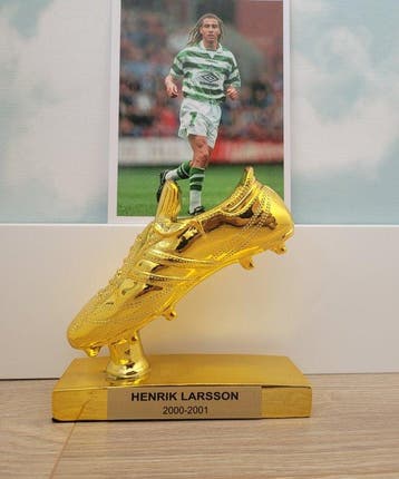 Celtic - Gouden Schoen Henrik Larsson + Fotografie LARSSON, Nieuw